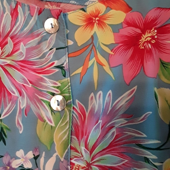 Long summer dress 100% rayon - Picture 2 of 4